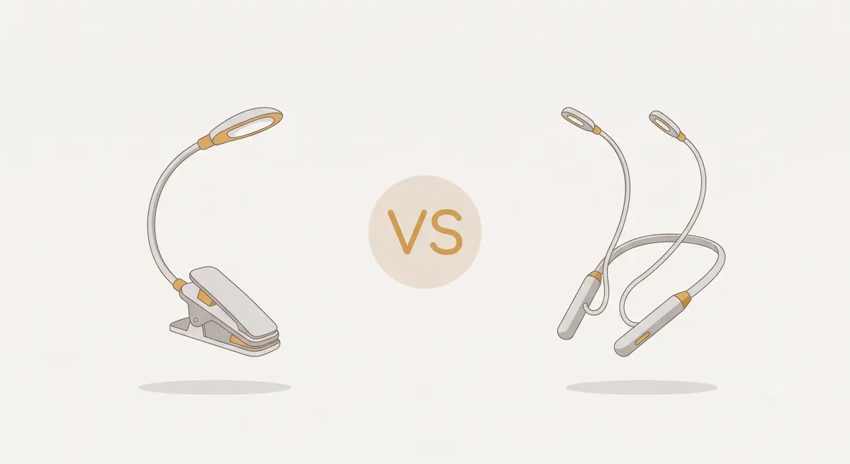 Lampe de lecture tour de cou : comparatif 2026