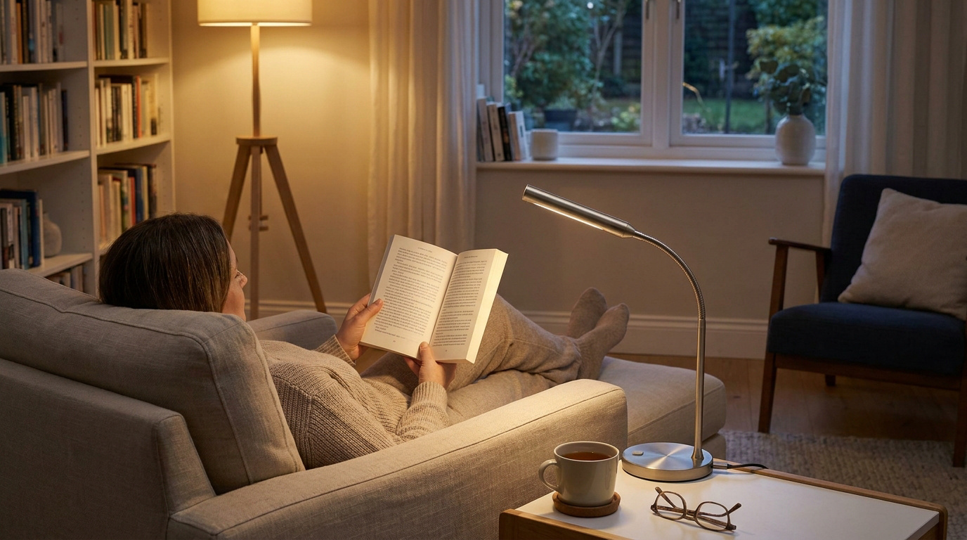 Liberté totale avec la meilleure lampe de lecture sans fil Liberté totale avec la meilleure lampe de lecture sans fil