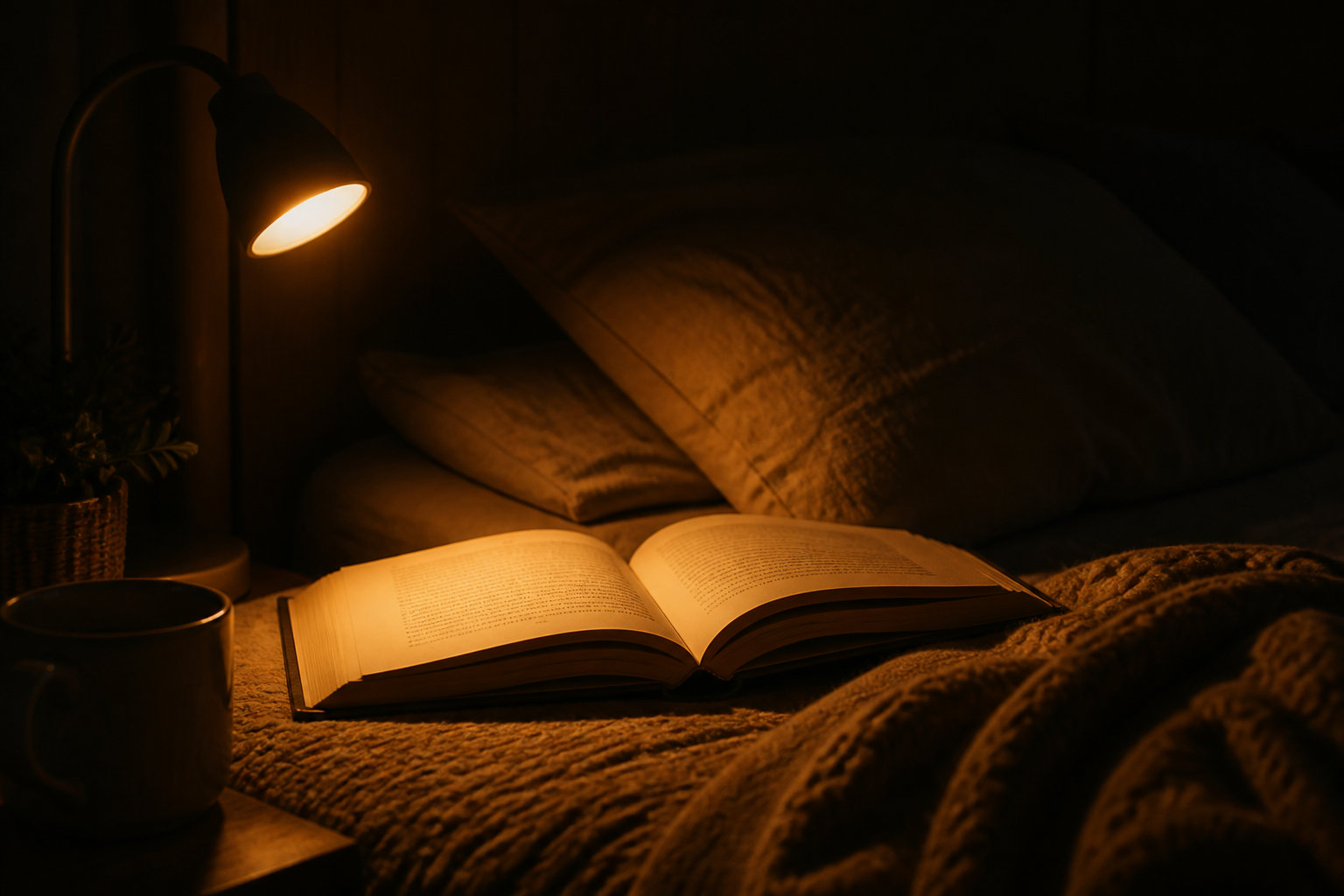 Comment fixer une lampe de lecture sur un livre broché ? Comment régler l'intensité pour éviter la fatigue ?